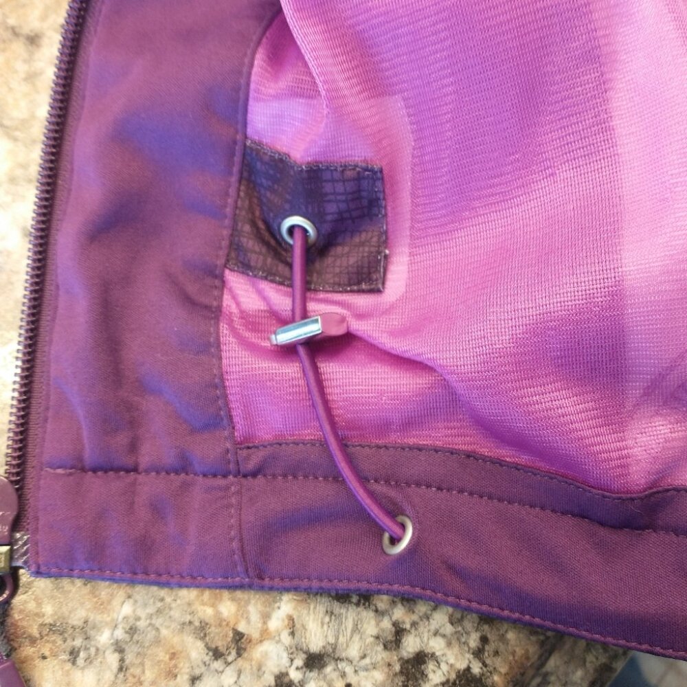 Women's Sunice Purple Flexvent Tornado Windbreaker Jacket Size Medium - Picture 6 of 13
